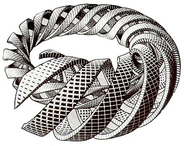 Escher, endless spiral